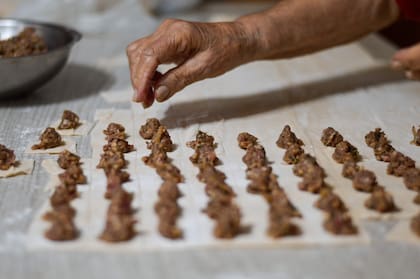 La preparación de los mante
