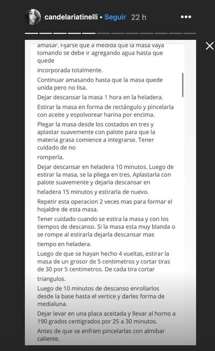 La preparación es extensa pero, al parecer, según la artista, vale la pena el esfuerzo.