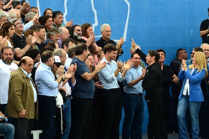 La presencia de intendentes y sindicalistas en el acto de Kicillof el jueves despertó el enojo del kirchnerismo