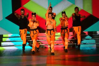 ShowMatch: enojo de Natalie Weber con Polino, y retruque de Tinelli a Flor Peña