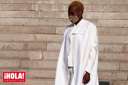 La presencia de la ex azafata llamó la atención por las polémicas declaraciones que había hecho sobre Charlene hace unos meses, que disgustaron al jefe de Estado monegasco.