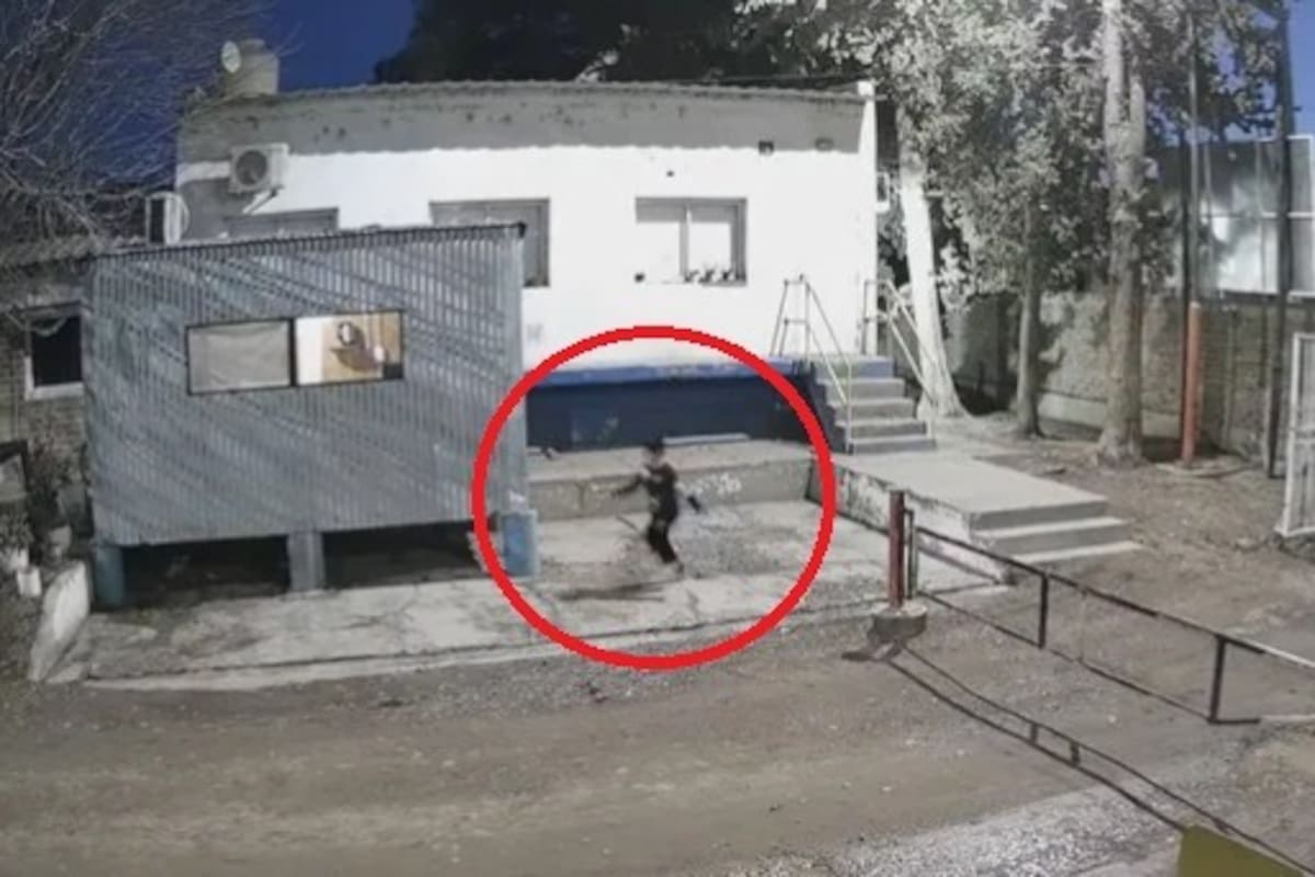 La presencia del menor fue detectada por uno de los guardias del lugar