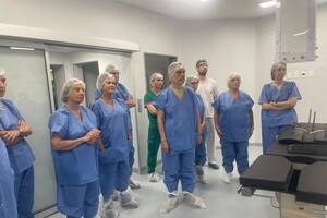 La presentación de la obra terminada llenó de orgullo a todos