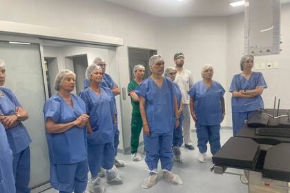 La presentación de la obra terminada llenó de orgullo a todos