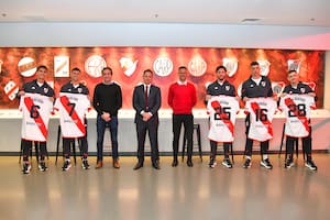 River presentó a sus refuerzos y el DT reveló con qué se encontró al volver al trabajo