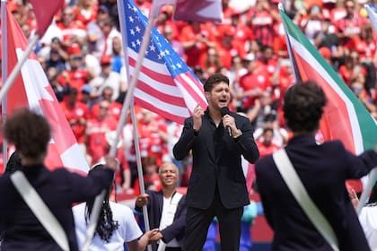 La presentación de Michael Bublé