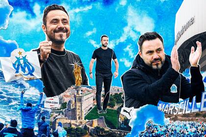 La presentación de Roberto de Zerbi en Olympique de Marseille, a través de las redes del club francés