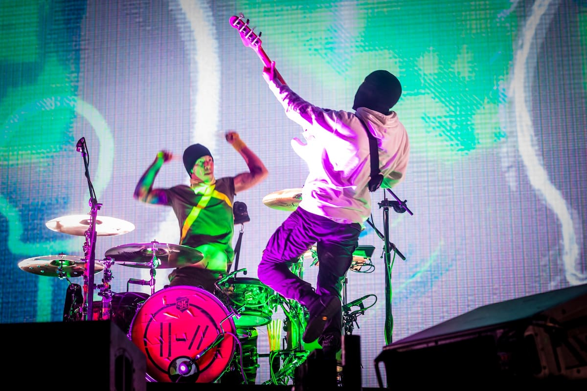 La presentación de Tyler Joseph y Josh Dun en el Main Stage 1 fue la más esperada de la primera fecha del festival