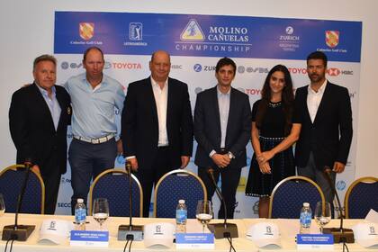 La presentación del Molino Cañuelas Championship