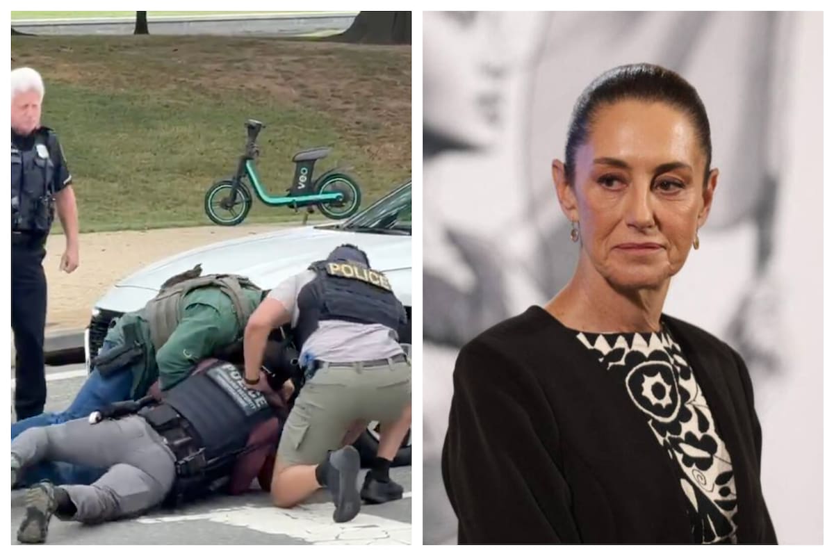 La presidenta Claudia Sheinbaum reaccionó al video sobre el migrante detenido en Washington D. C.