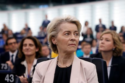 La presidenta de la Comisión Europea, Ursula von der Leyen, tomó como bandera la firma del acuerdo