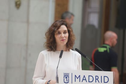 La presidenta de la Comunidad de Madrid, Isabel Díaz Ayuso.