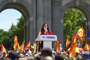 La presidenta de la Comunidad de Madrid, Isabel Díaz Ayuso