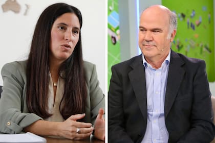 La presidenta de la Copal, Carla Martín Bonito, y el secretario de Agricultura, Sergio Iraeta