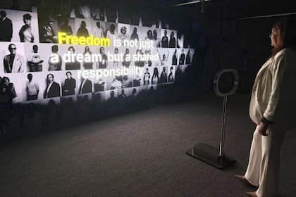La presidenta de MDC, Madeline Pumariega, estuvo a cargo de la restauración