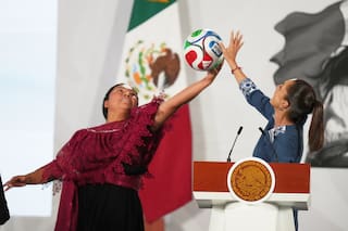 Presidenta de México irá a la final del Mundial por invitación de Trump