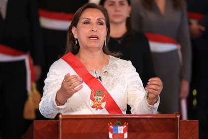 La presidenta de Perú, Dina Boluarte pidió que se ponga fin a la violencia en el marco de las protestas tras la destitución del exmandatario Pedro Castillo.