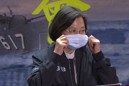 La presidenta de Taiwán Tsai Ing-wen