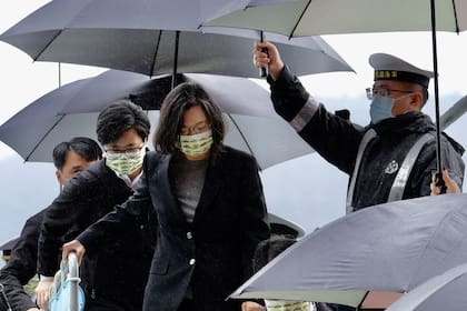 La presidenta de Taiwan Tsai Ing-wen