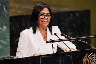 Delcy Rodríguez prometió en la ONU que habrá elecciones en Venezuela y elogió el acuerdo petrolero con EE.UU.