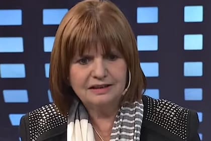 La presidenta del PRO, Patricia Bullrich, con José Del Rio, en LN+