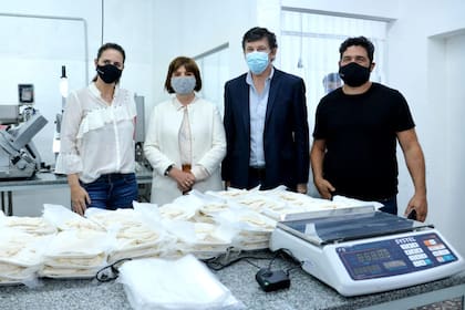 Patricia Bullrich junto a Gustavo Posse, el intendente de San Isidro