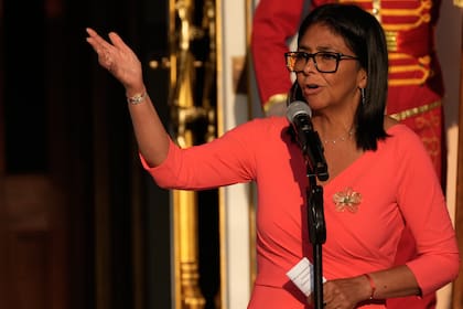 La presidenta encargada de Venezuela, Delcy Rodríguez