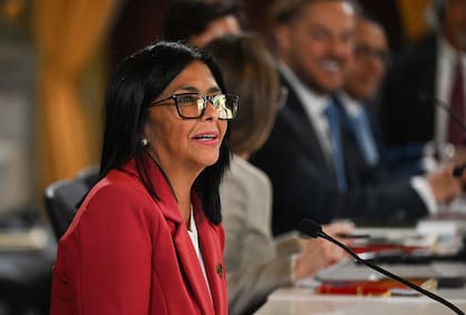 La presidenta interna de Venezuela, Delcy Rodríguez
