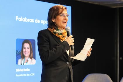 La presidente de ACDE, Silvia Bulla.
