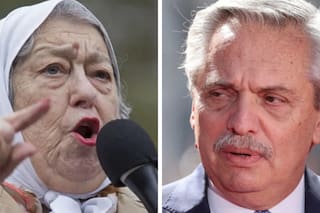 Bonafini, contra Alberto Fernández: "Abre su propia fosa y ahí va a caer"