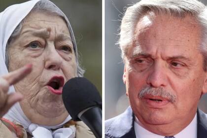 La presidente de Madres de Plaza de Mayo Hebe de Bonafini estalló contra Alberto Fernández tras sus dichos en una reciente entrevista televisiva