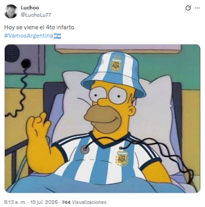 La previa de Argentina e Inglaterra (Foto: X)