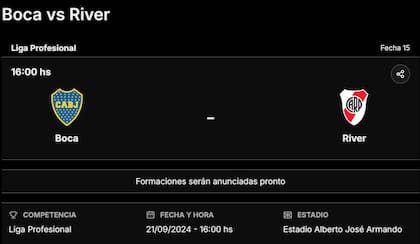 La previa del clásico entre Boca y River, por la Liga Profesional 2024