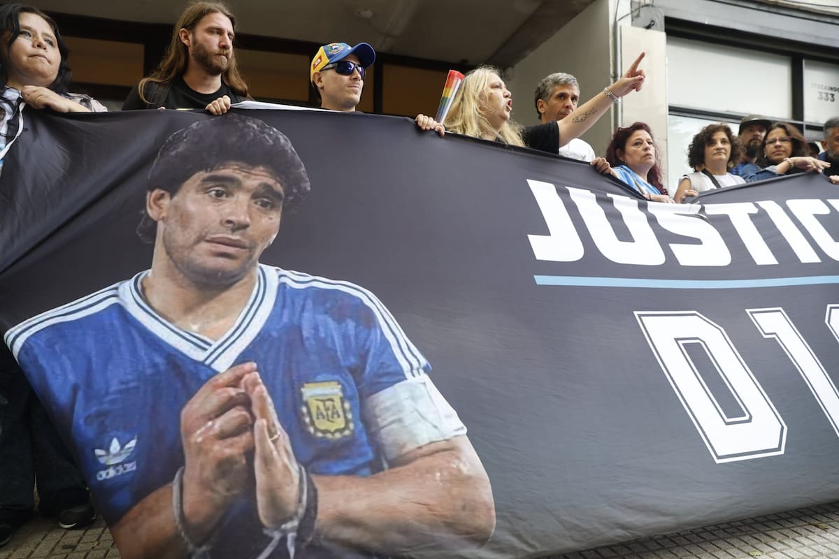 La primera audiencia del nuevo juicio por la muerte de Maradona