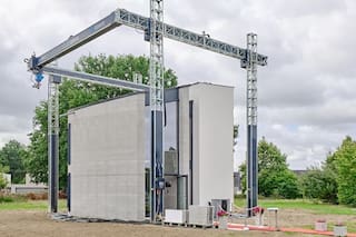 Esta es la primera casa de dos plantas del mundo que se imprime 3D y se hace en tiempo récord