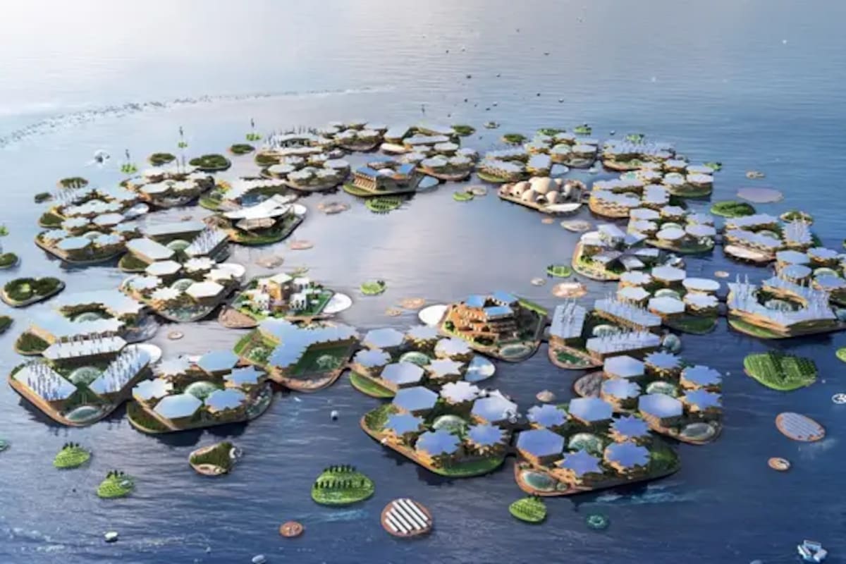 La primera ciudad flotante se construirá en Corea de Sur y podría estar lista para 2025; el proyecto sería una solución para las ciudades cuyas superficies están perdiendo terreno frente al agua