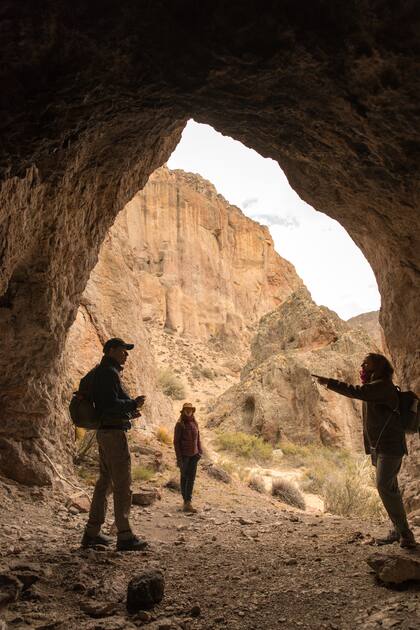 La primera cueva de la zona es Charcamata I.