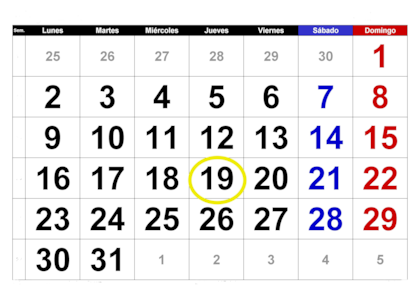 La primera cuota se pagará el 19 de mayo