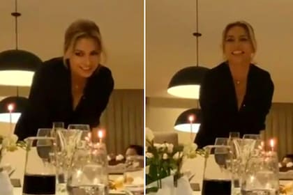 La primera dama, Fabiola Yañez, durante el festejo de cumpleaños que motivó la apertura de la causa penal contra ella, el Presidente y los demás asistentes a la cena en Olivos