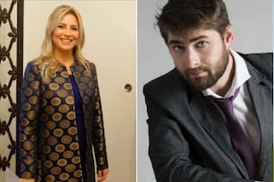 La primera dama, Fabiola Yáñez, y el youtuber El Presto