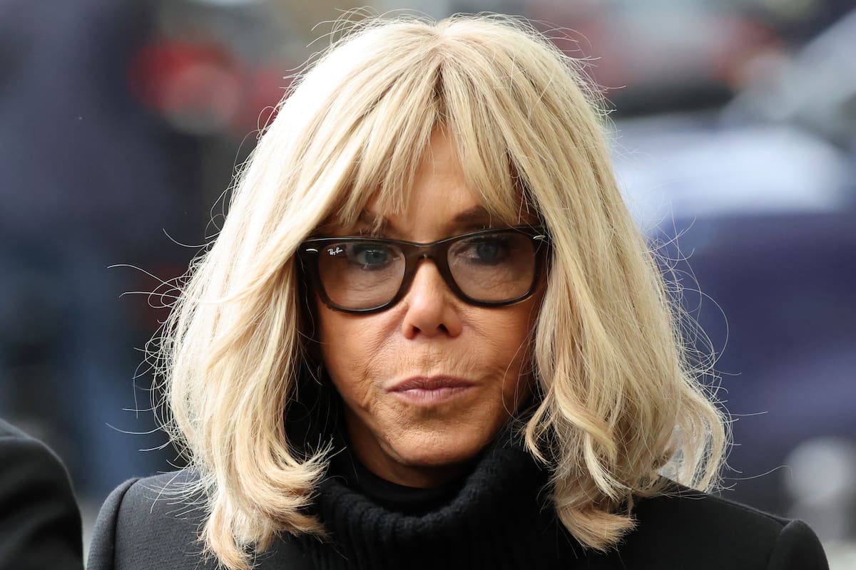 La primera dama francesa Brigitte Macron en un evento en París el 13 de noviembre del 2025