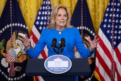 La primera dama, Jill Biden, encabeza la campaña que buscará el voto femenino en las futuras elecciones