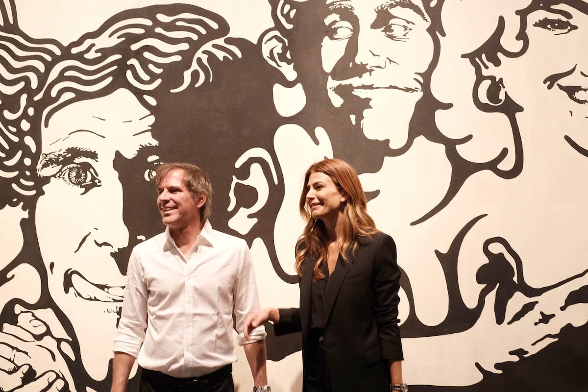 La primera dama Juliana Awada en la inauguraci—n de Arte BA. foto Hern‡n Zenteno