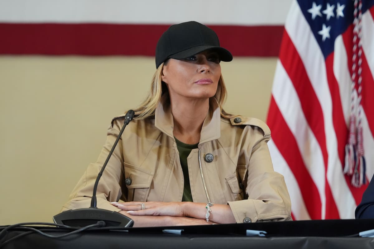 La primera dama Melania Trump (AP Foto/Jacquelyn Martin)