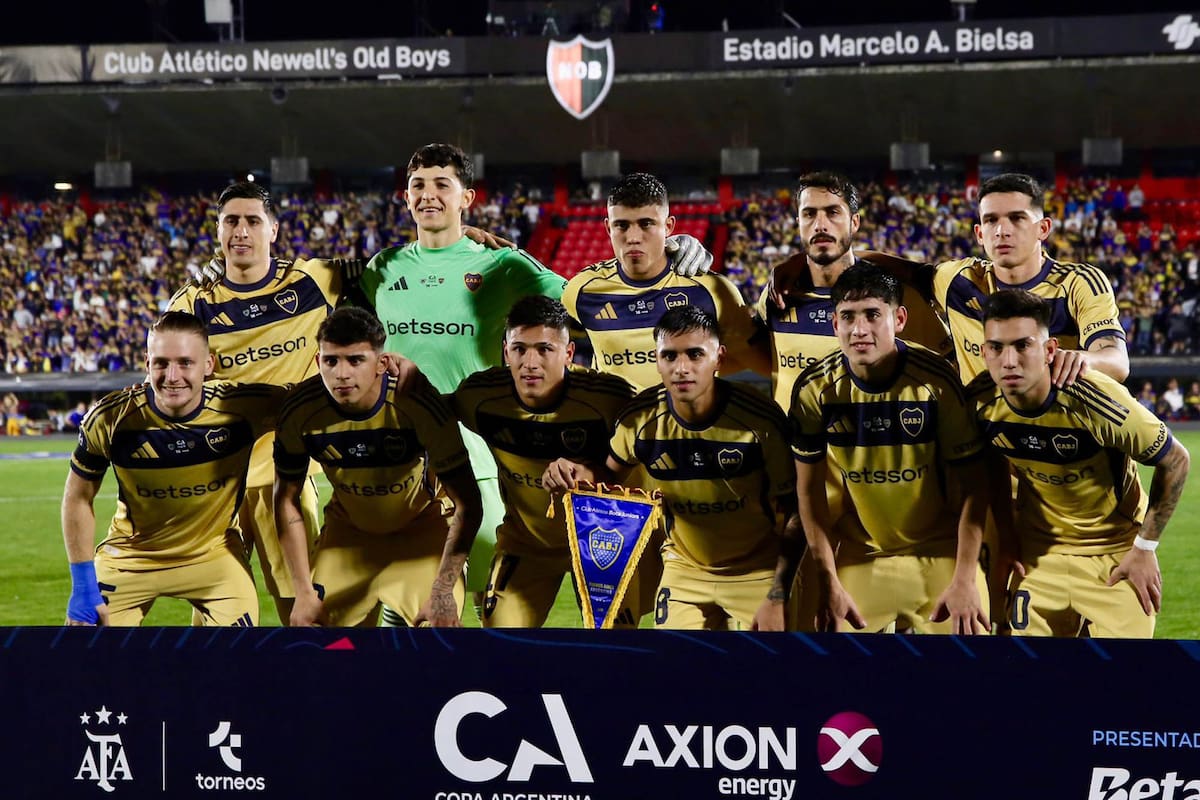 La primera formación de Boca Juniors con Rodolfo Arruabarrena como entrenador