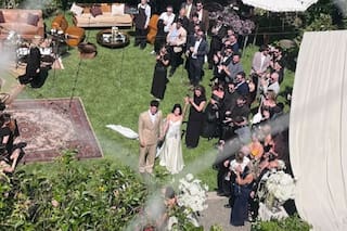 Así se vive en redes sociales la boda de Lali Espósito y Pedro Rosemblat