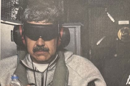 La primera imagen de Nicolás Maduro tras su captura