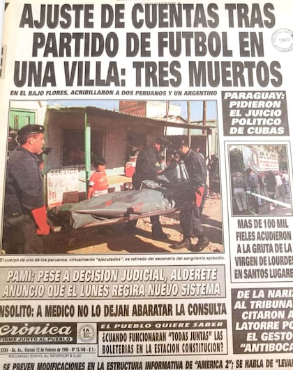 La primera masacre narco en la historia de la Ciudad de Buenos Aires: un traficante del Bajo Flores toma el control de la zona en 1999 con la fuerza de la sangre y de las armas