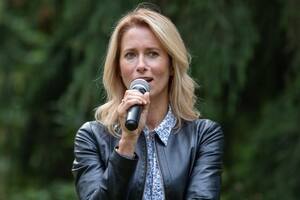 La primera ministra de Estonia, Kaja Kallas