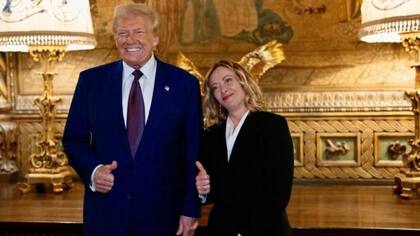 La primera ministra de Italia, Giorgia Meloni, visitó recientemente a Donald Trump en Florida